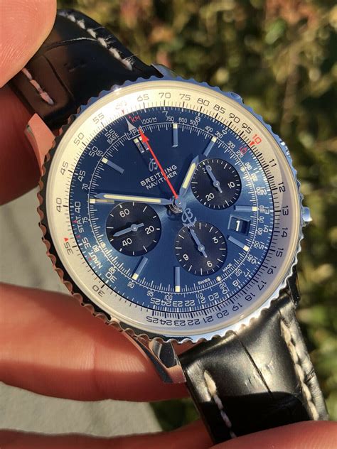 breitling ab0121211c1p1|Navitimer B01 Chronograph 43 Stainless steel .